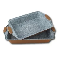 Kerámia bevonatos tepsi 2 darab (2.osztályú)