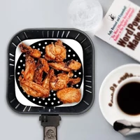 Air Fryer kerek szilikon védőbetét 
