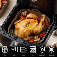 Négyszög Forrólevegős sütőhöz szilikon betét 20 cm (1db)