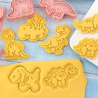 3D Dinók sütikiszúró 8 darab