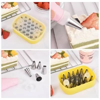 Tortadíszítőfej  készlet 27 darabos