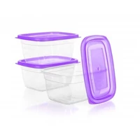 Ételtároló doboz szett 1,25 liter, 3darab