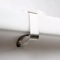 Rozsdamentes abroszcsipesz 4 darab