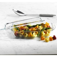 Jénai sütőtál+fedő 2.2 l téglalap