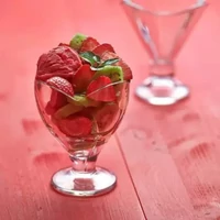 Üveg fagylaltkehely 280 ml, 2 db