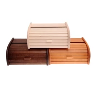 Fa kenyértartó 39x28x18 cm