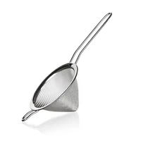 Rozsdamentes kúpos szűrő 10 cm