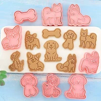 3D Kutyák sütikiszúró 8 darab