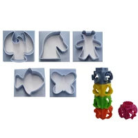 Állatok 5 oldalú süteménykiszúró