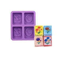 Muffin, szappanforma 4 részes