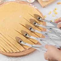 Állítható inox tésztavágó 5 soros