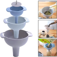 Tölcsér szett szűrővel 3+1 darab