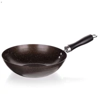 Granite brown wok 25 cm