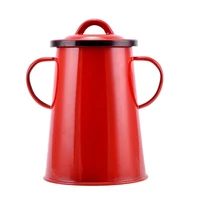 Piros zománc zsírosbödön 2 liter (2.O.)