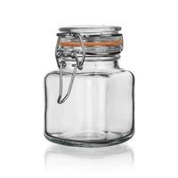 Csatos üveg tároló 90 ml