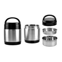 Inox ételtermosz/ételhordó 1400 ml