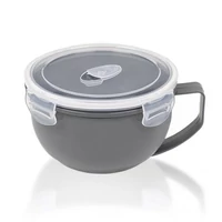 Mikrózható bögre, fedővel 950 ml (színválasztás)