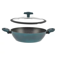 Szeletsütő tapadásmentes bevonattal + üvegfedő 28 cm
