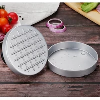 Alumínium Hamburger/húspogácsa készítő 12 cm