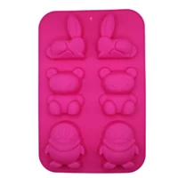 Szilikon állatok sütőforma