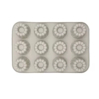Szilikon Panna cotta forma 12 darabos