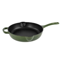 Zöld öntöttvas serpenyő 27 cm