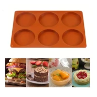 Szilikon sütőforma,szappanforma 6 részes