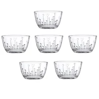 Marmelade üvegtál szett 6 részes (250ml)