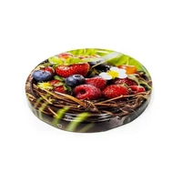 Gyümölcsös 2 beföttes üvegtető 82 mm (10db)