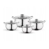Rozsdamentes edénykészlet 8 részes