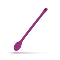 Lila szilikon főzőkanál 31 cm