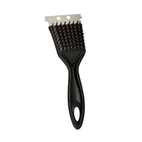 Műanyagnyelű grill tisztítókefe 21 cm