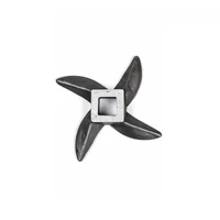 22-es  ívelt húsdaráló kés 1.4cm-es belső lyukkal