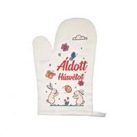 Áldott Húsvétot konyhai kesztyű
