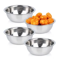 Rozsdamentes tálkészlet 4 darab