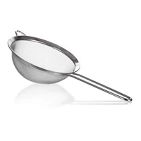 Inox nyeles szűrő 19 cm