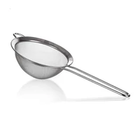 Inox nyeles szűrő 16 cm