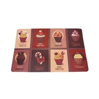Karácsonyi cupcake tányéralátét 43x28 cm (6db)