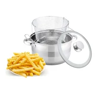 Rozsdamentes burgonyasütő 24cm (6.5liter)