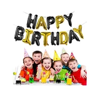 Boldog születésnapot (H.B.) lufi dekoráció