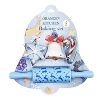 Karácsonyi gyerek sütőkészlet 4 darabos