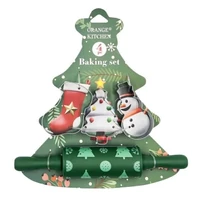 Karácsonyi gyerek sütőkészlet 4 darabos