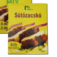 Sütőzacskó 38x25 cm (8darab)