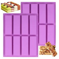 Szilikon kenyérsütő forma 8 részes