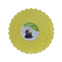 Kerek, fényes tortaalátét 30 cm (5db)