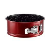 Burgundy metál tortaforma 18 cm