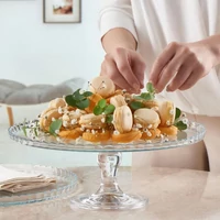 Peremes üveg tortatál 32 cm