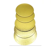 Kerek, fényes tortaalátét 25 cm (5db)