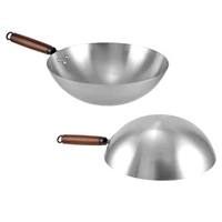 Kínai tradicionális wok serpenyő 32 cm