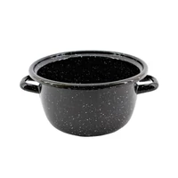 Zománcos fazék, sütéshez 2 literes